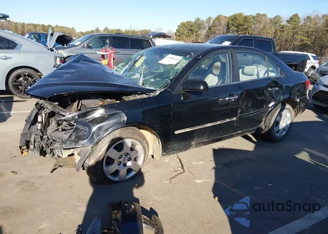 2008 Hyundai Sonata Gls z USA, uszkodzony, nr VIN 5NPET46C28H319663
